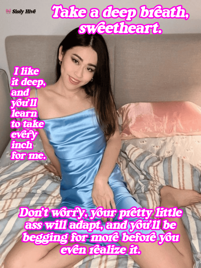 Sissy Pegging Caption 6
