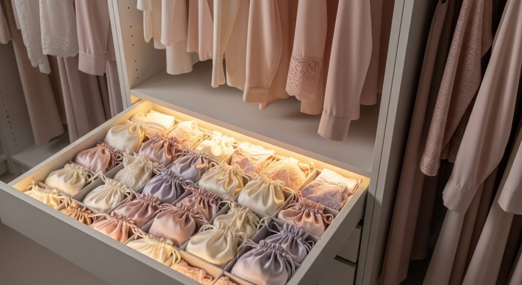 Lingerie 101: Guide to Panties, Bras & Nightwear - Folding, Hanging, or Hiding: Storage Tips for Stealthy Sissies