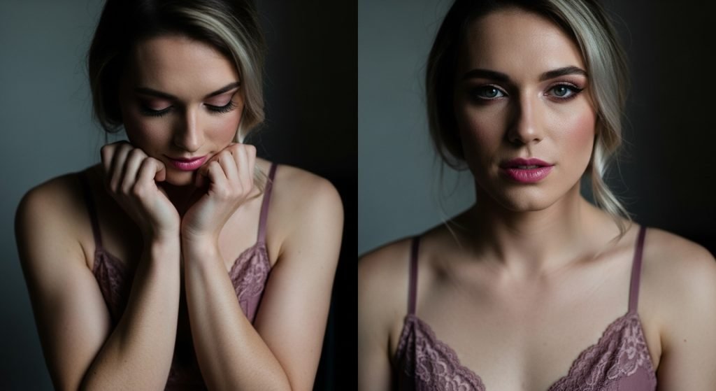 Eye Contact vs. Coy Gaze