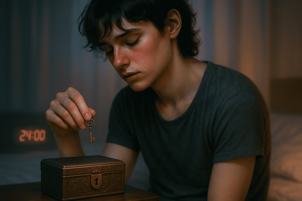 Lock yourself in chastity for 24h without a key