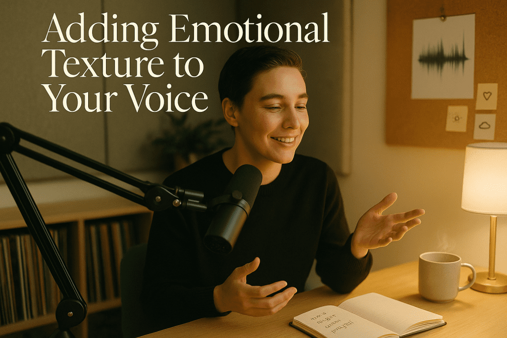 Adding Emotional Texture to Your Voice