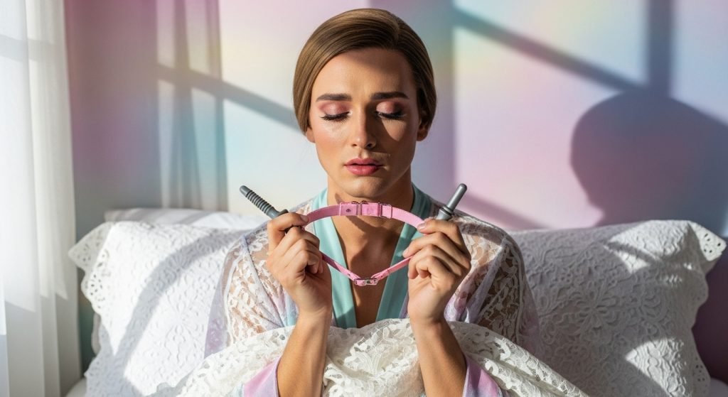 Sissy Mindset Training: Obedience & Joy-Symbolic Acts of Devotion (Chastity, Collars, etc.)