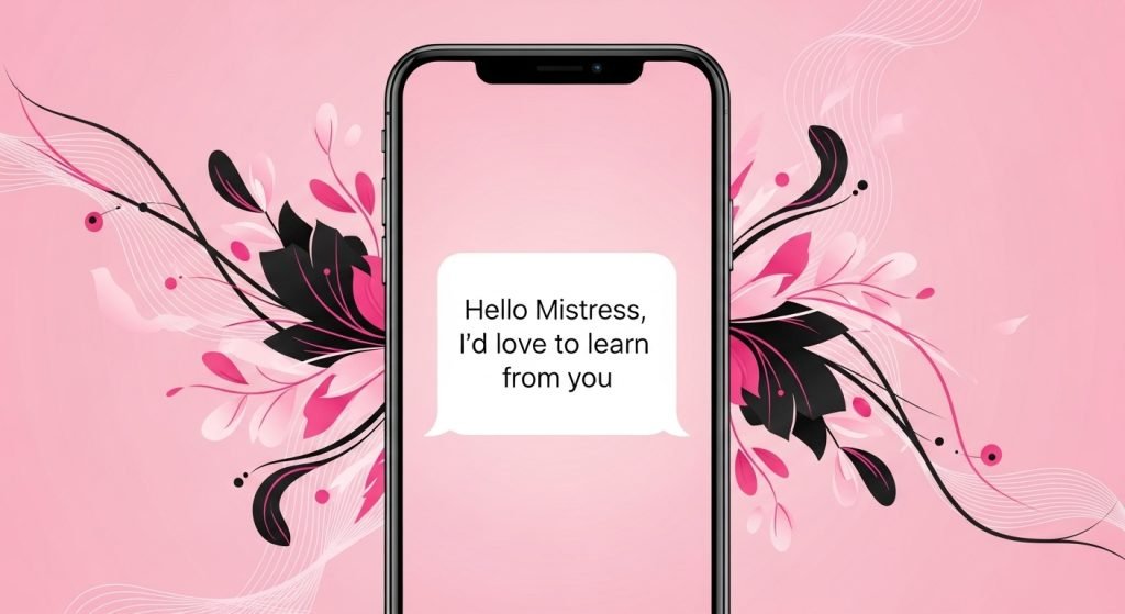 How to Approach a Sissy Trainer or Domme Respectfully