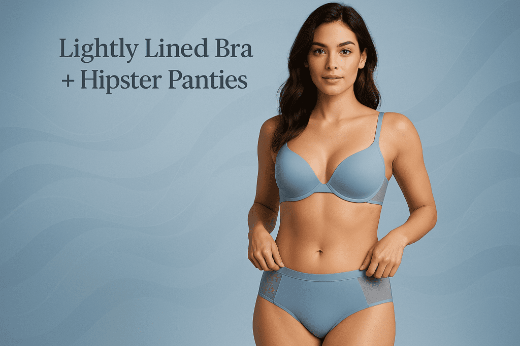 3 Lightly Lined+Hipster - Bra & Panty Pairing Chart