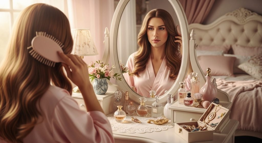Morning Beauty Routine (Shaving, Skincare, Perfume)