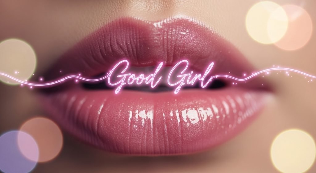 Spoken or Written Phrases (“Good Girl,” “Deeper,” etc.)