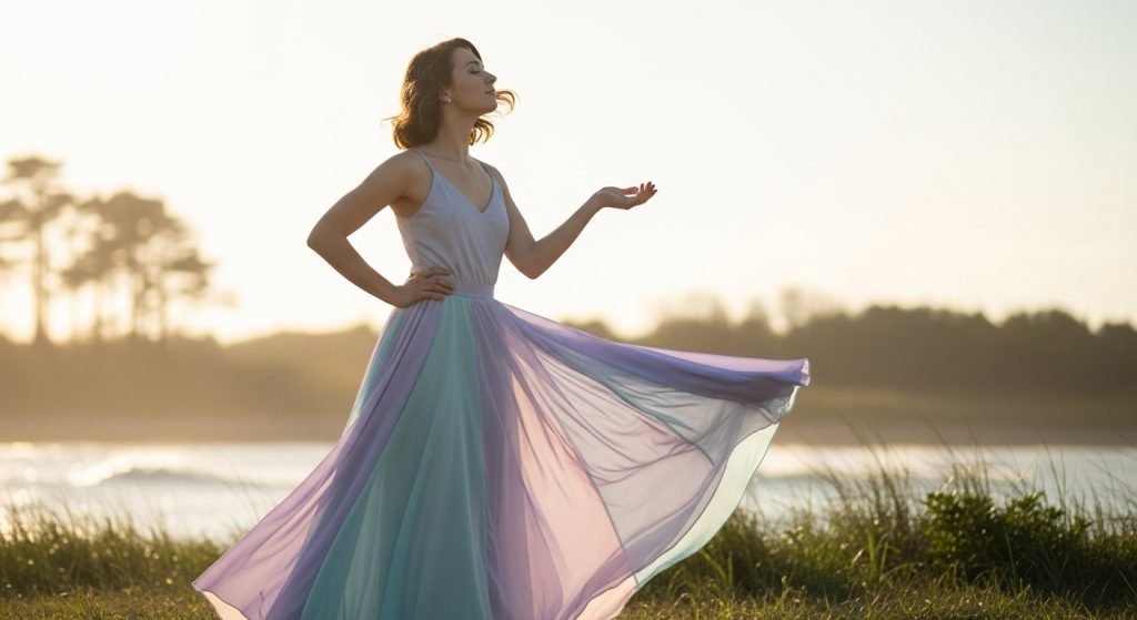 Skirt Styles & What They Say About Your Sissy Mood-Maxi Skirts – Graceful Femininity & Flowing Sissy Serenity
