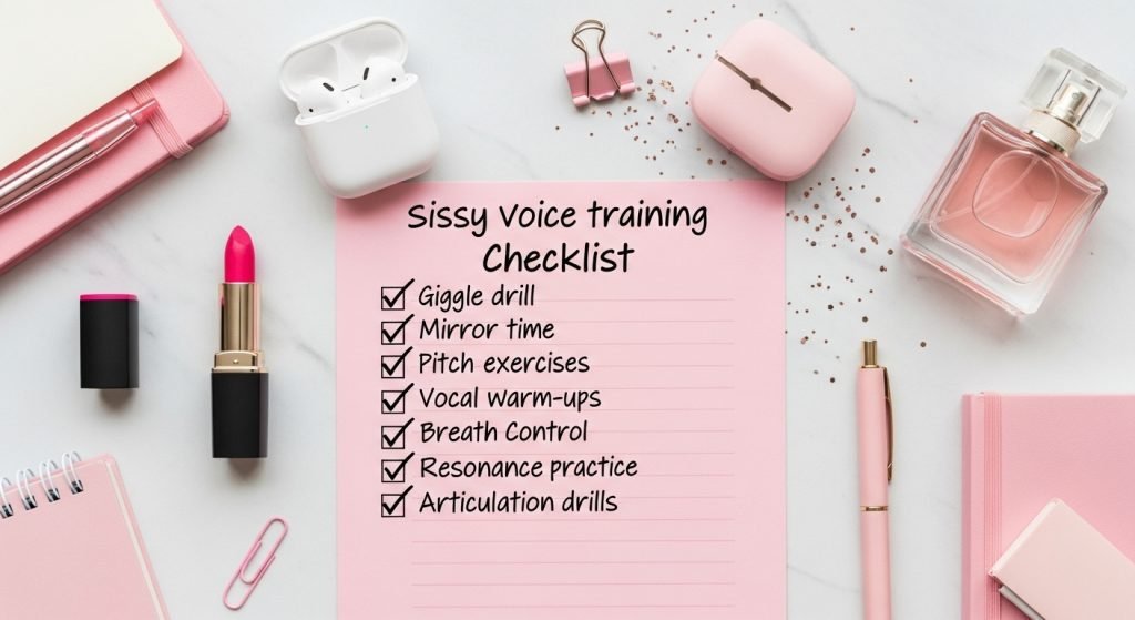 Daily Sissy Voice Training Routine
