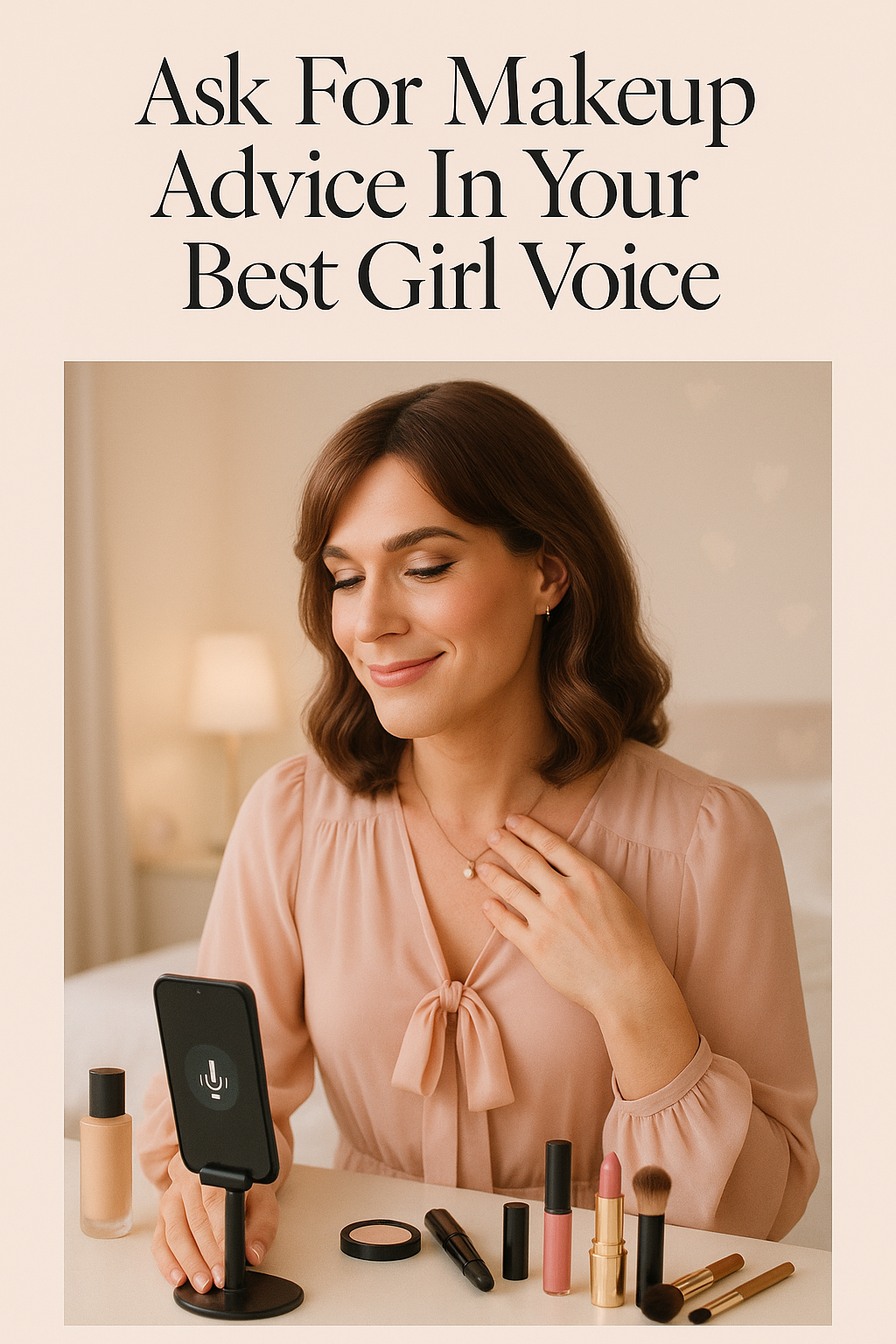 Ask for Makeup Advice in Your Best Girl Voice
