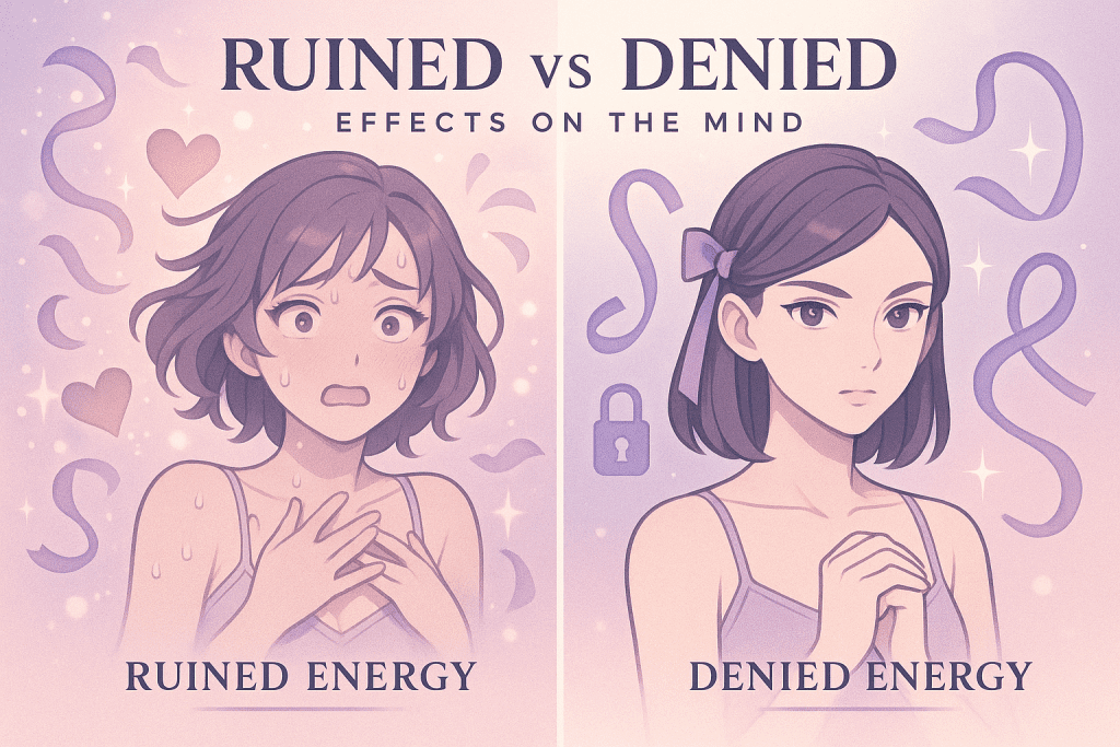Ruined Orgasm vs Denied Orgasm – Effects on Sissy Mind