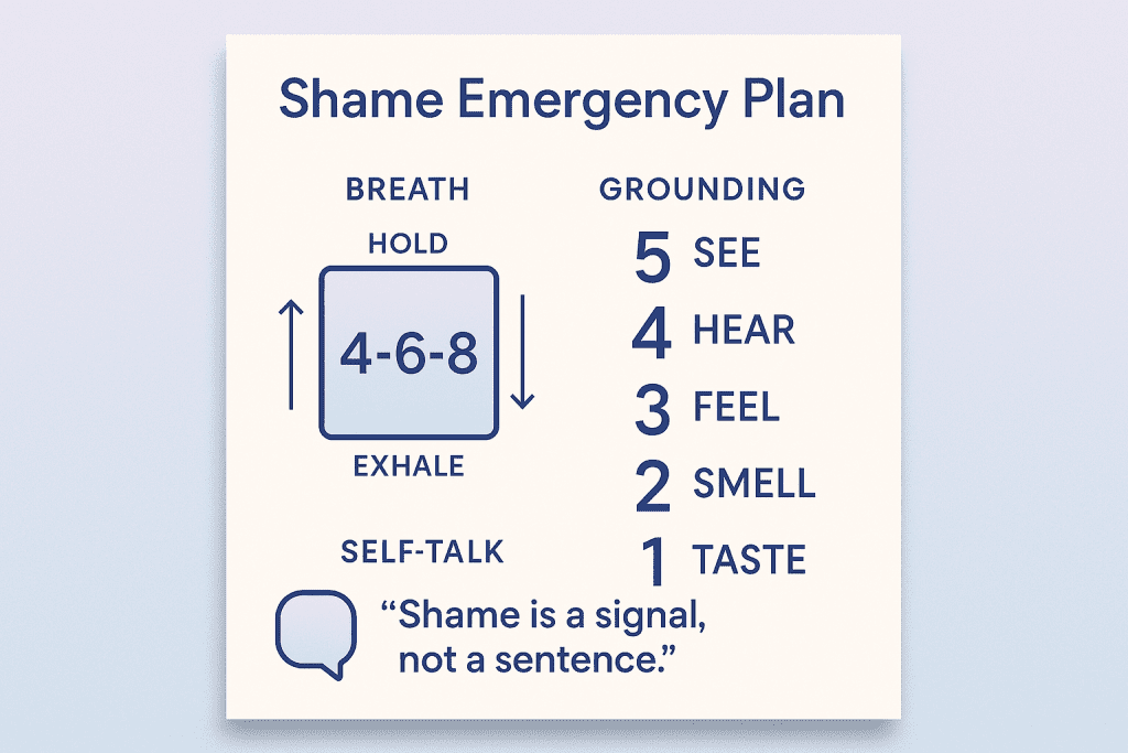 Shame Emergency Plan