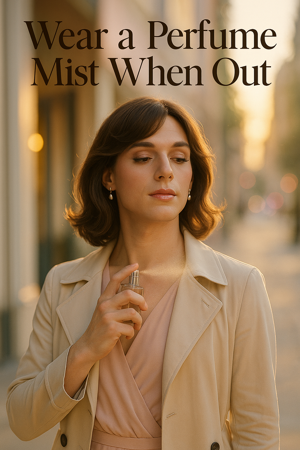 Wear a Perfume Mist When Out