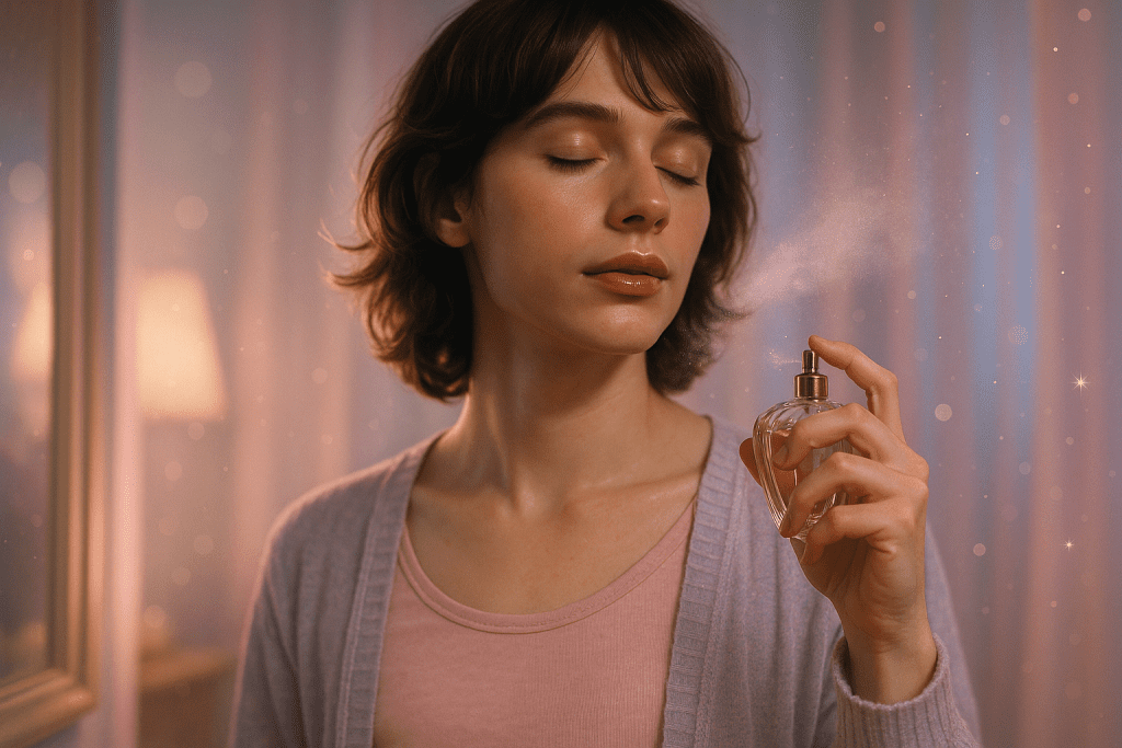 Wear a perfume mist when out