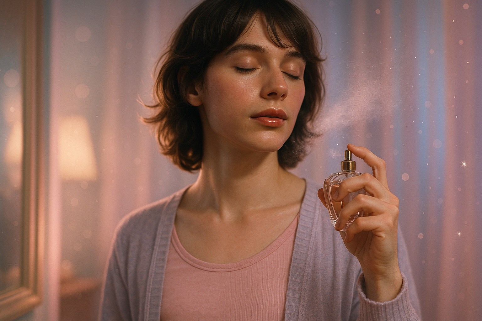 Wear a perfume mist when out