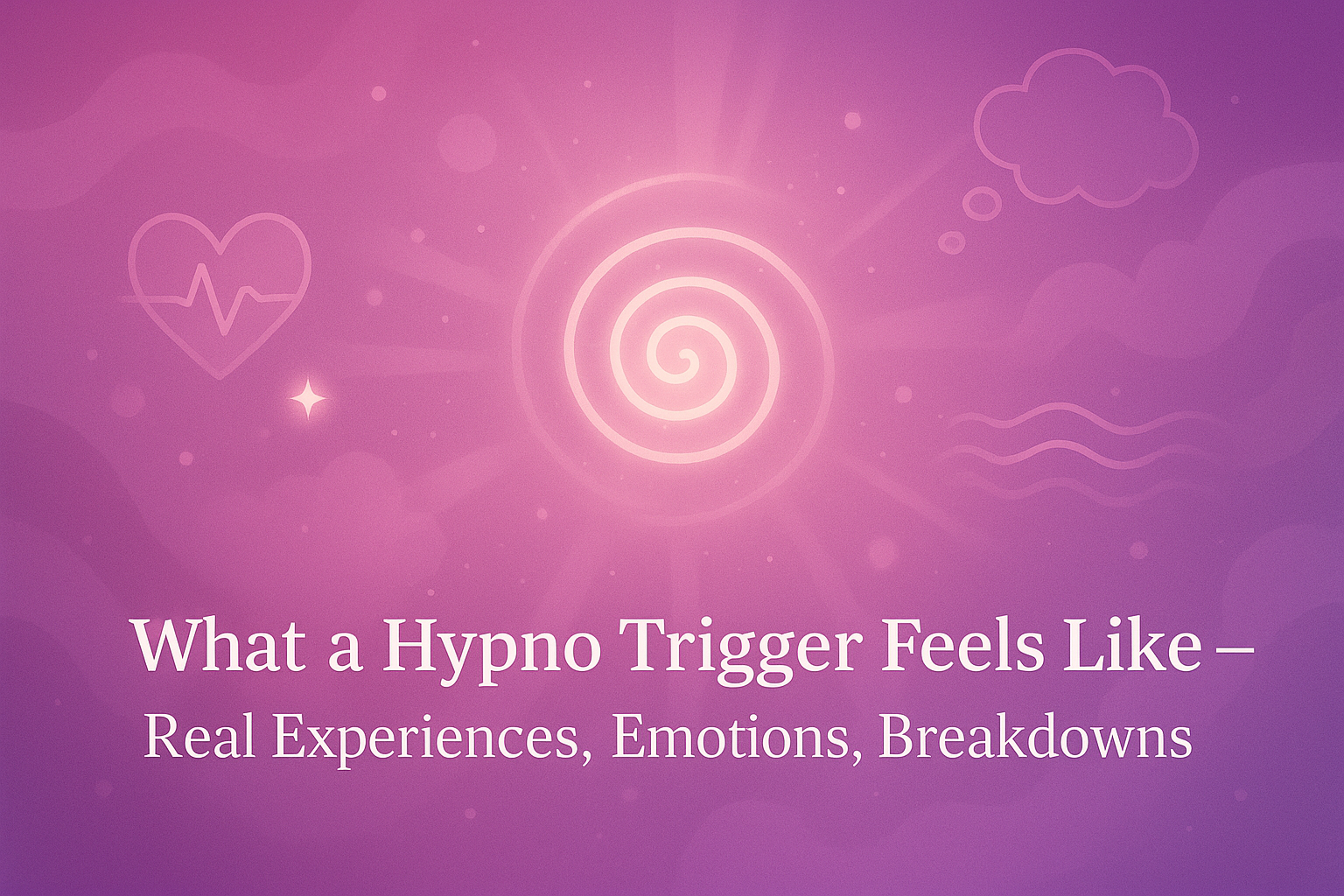 What a Hypno Trigger Feels Like