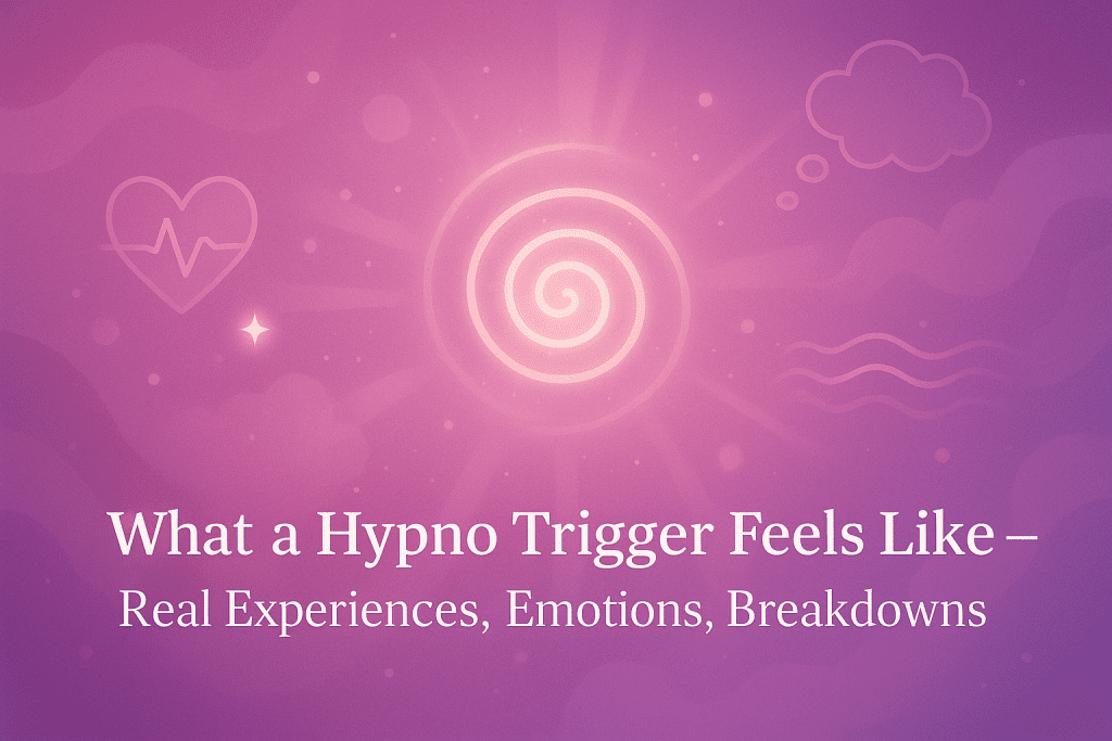 What a Hypno Trigger Feels Like – Real experiences, emotions, breakdowns