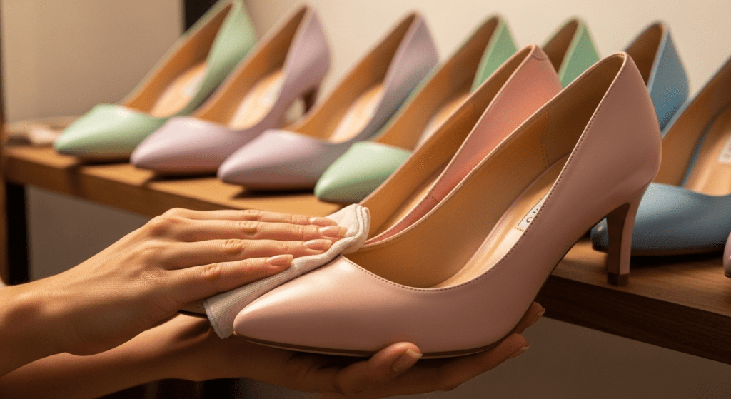 Polish Heels and Feminine Footwear