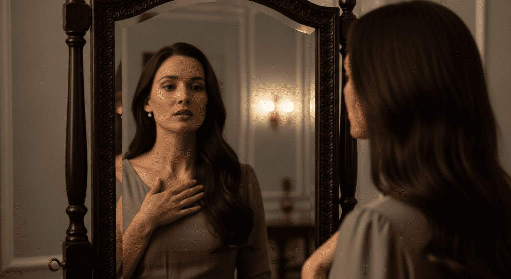 Mirror Work – Speaking Affirmations into Reflection