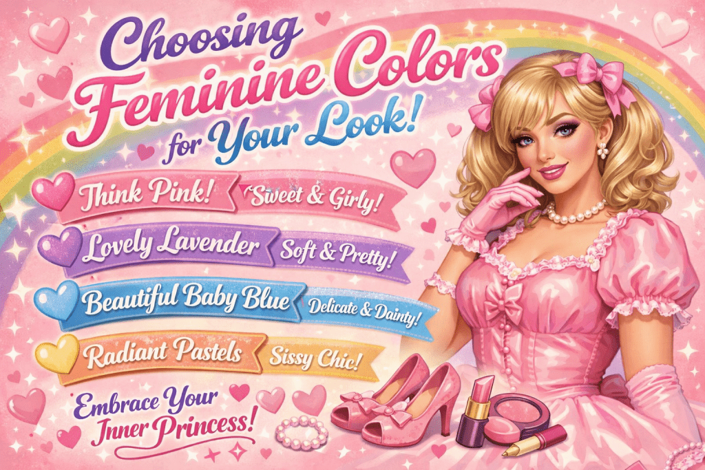 Choosing Feminine Colors for Your Look