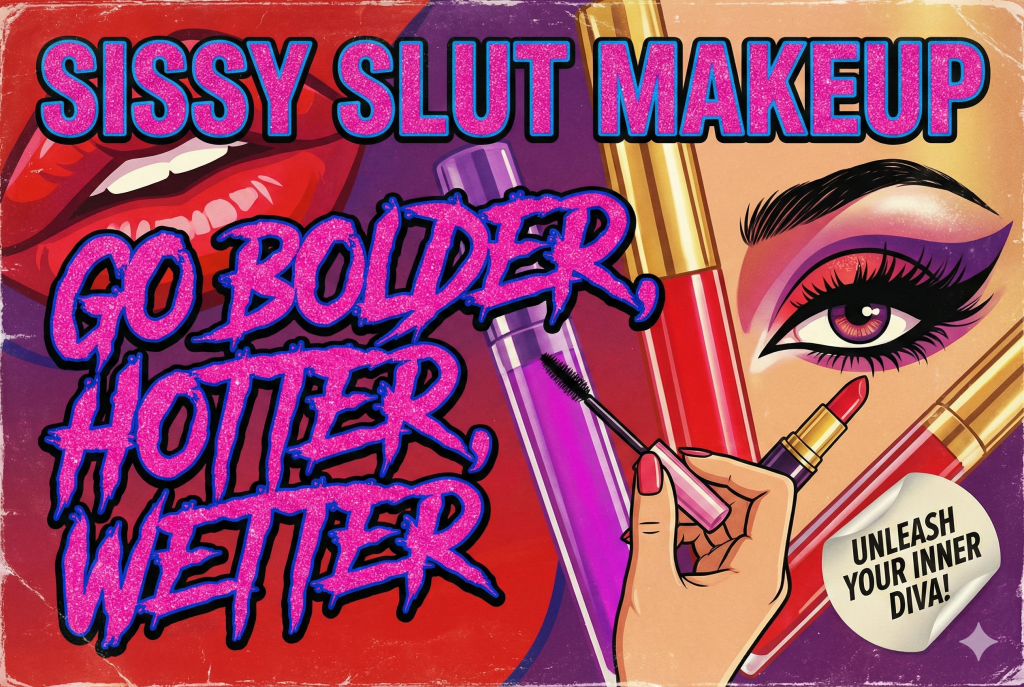 Sissy Slut Makeup – Go Bolder, Hotter, Wetter