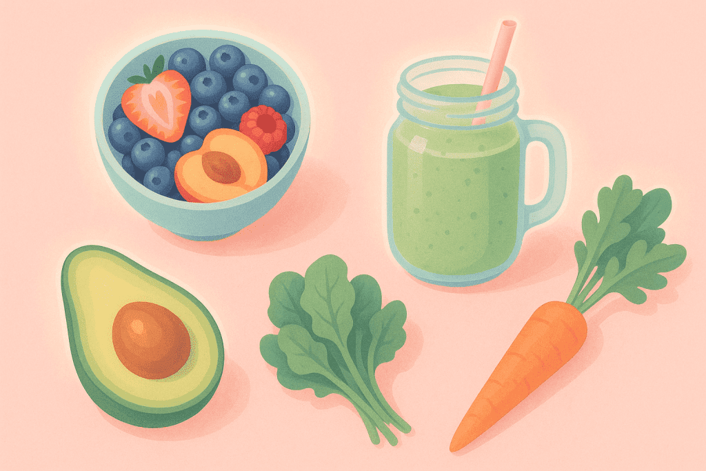 Healthy feminine diet for sissy body shaping