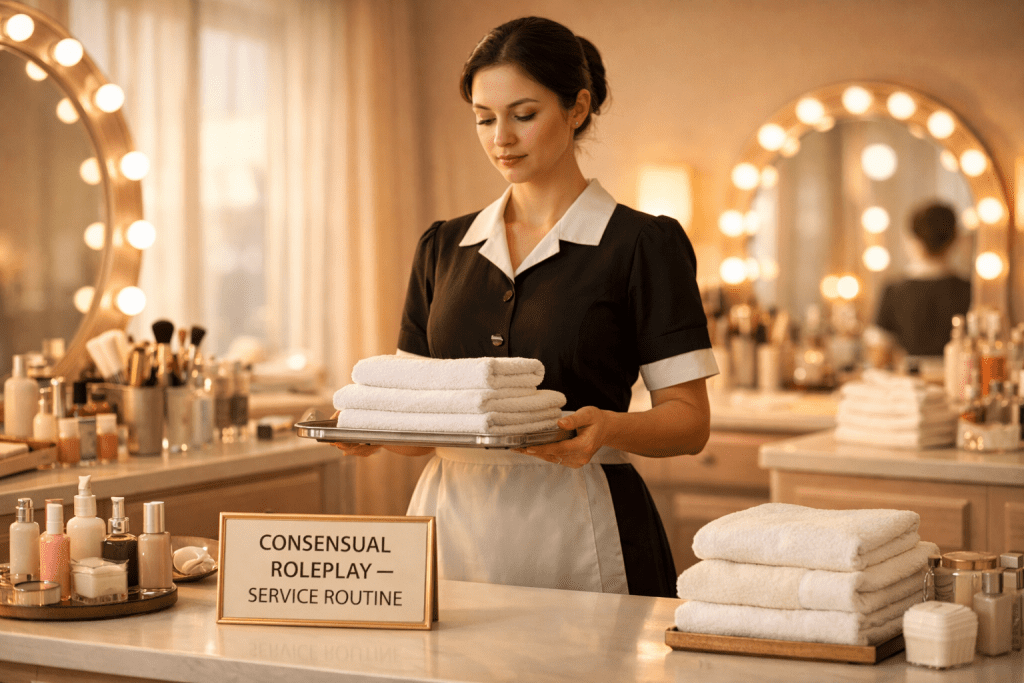 Beauty Salon Slave Fantasy