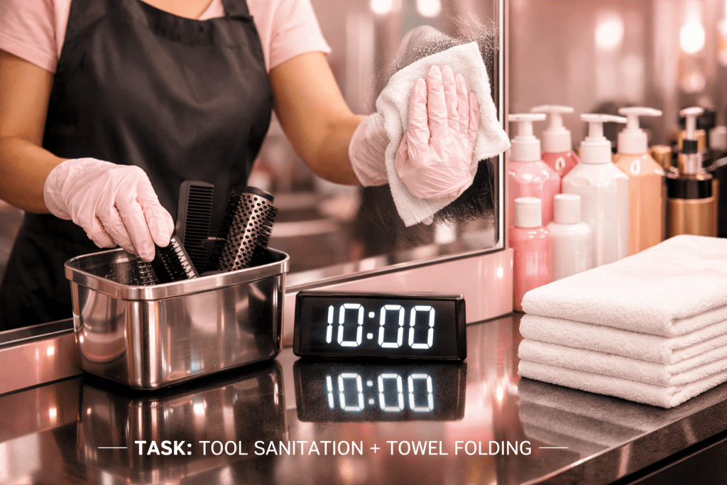 Beauty Salon Slave Fantasy