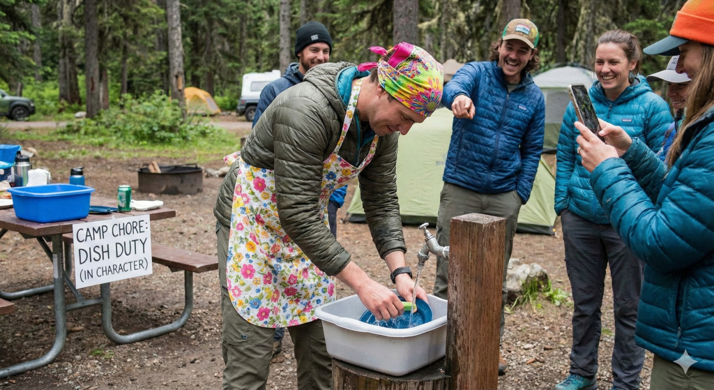 Sissy Gone Camping (Public Humiliation)2