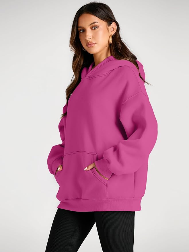 Oversized Pink Hoodie
