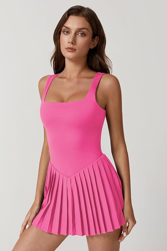 Pleated Tennis Dress