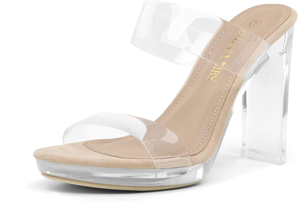 Clear Platform Heels