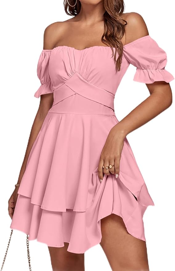 Best Off Shoulder Mini Dress