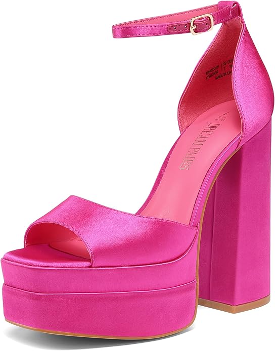 Pink Platform Heels