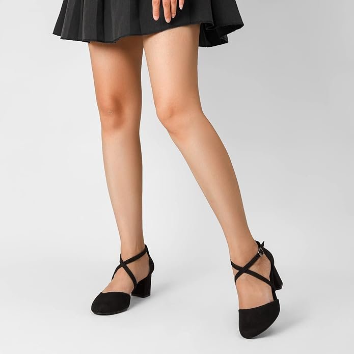 Beginner Low Block Heel Pumps
