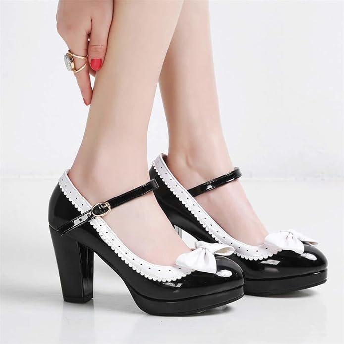 Black Feminine Pumps
