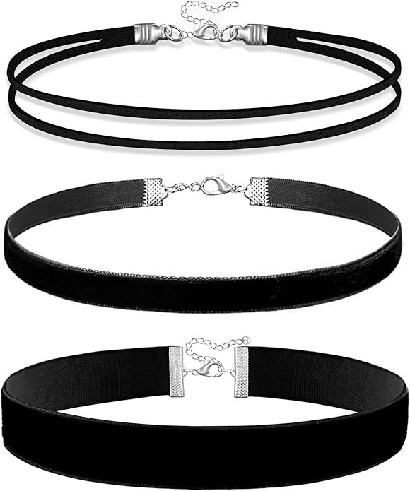 Classic Black Velvet Choker