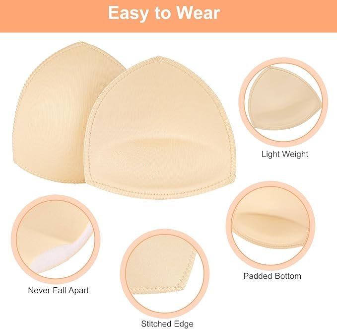 Crescent Push-Up Bra Inserts
