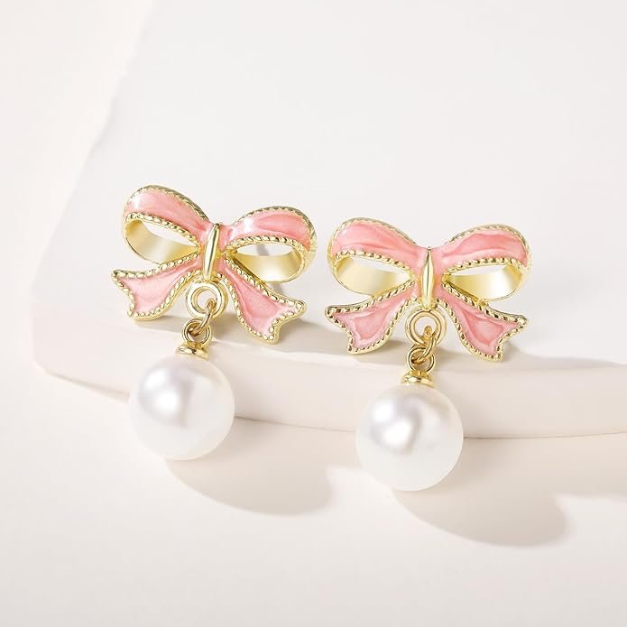 Crystal Pearl Earrings