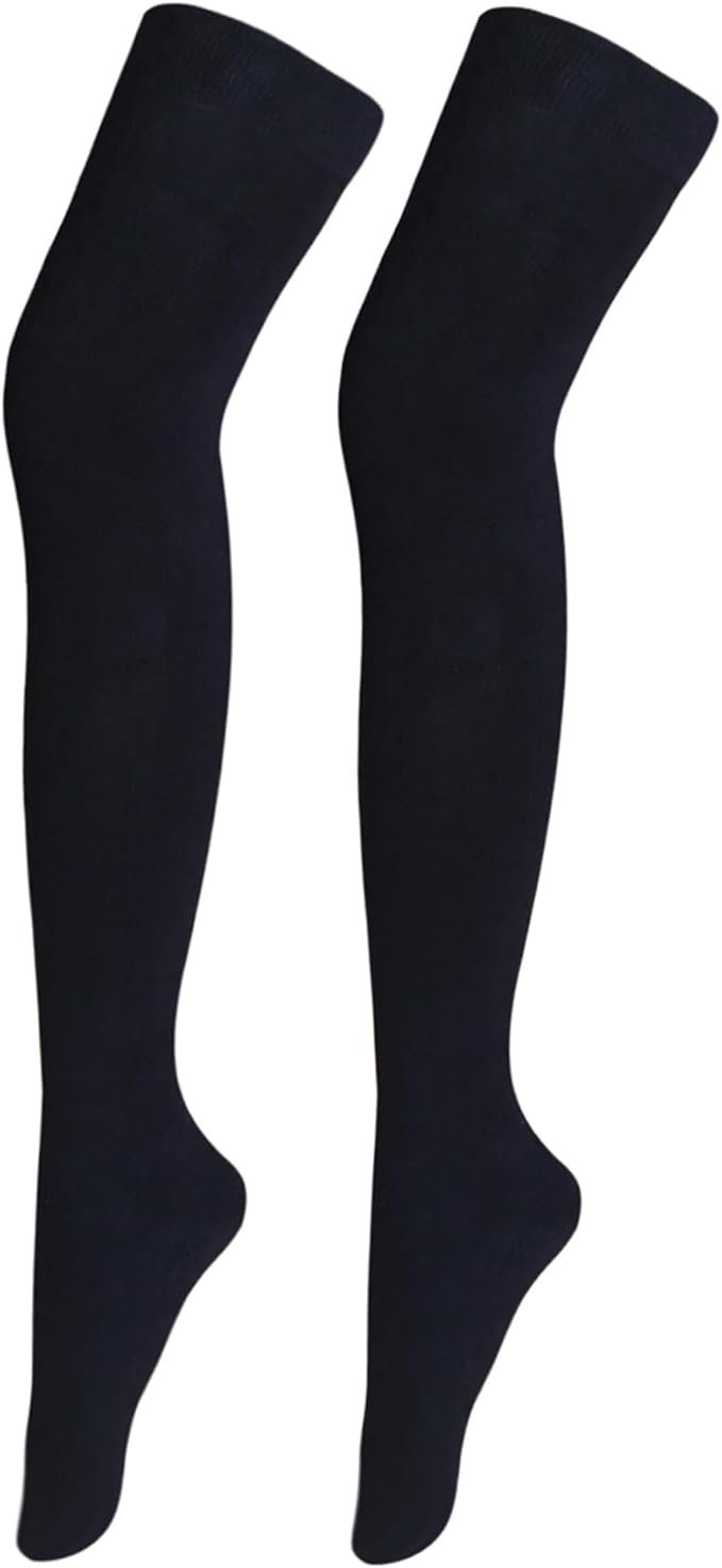 Extra-Long Thigh-High Socks