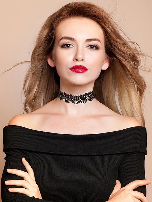 Feminine Lace Choker