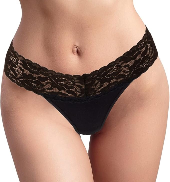 Feminine Lace Thong