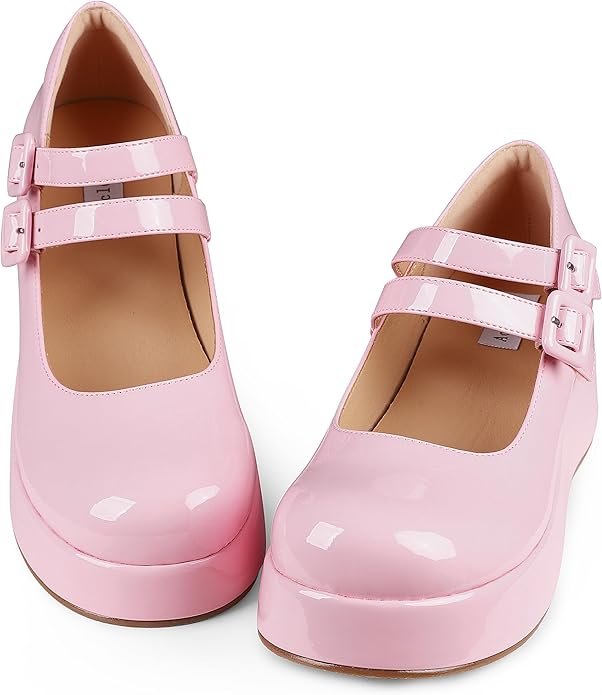 Platform Mary Jane Shoes