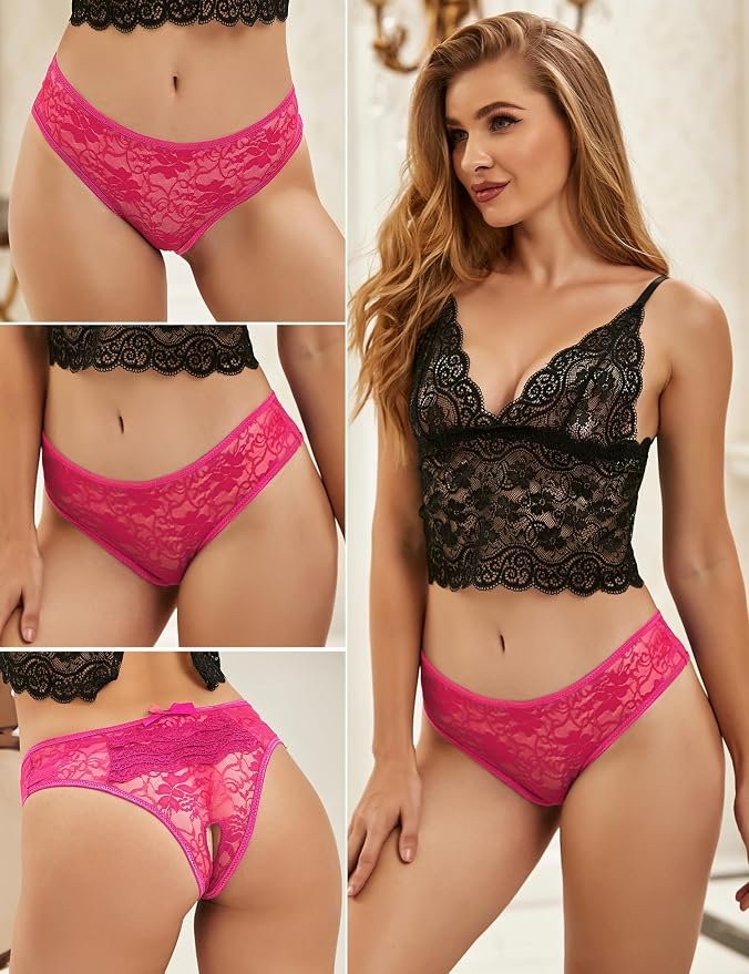 Plus-Size Stretch Thong
