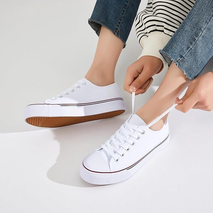 White or Pastel Sneakers